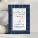 Search for denim and white invitations Blue jean baby