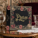 Search for gothic photo album binders Black