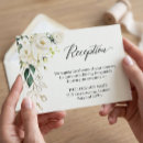 Search for gold foil wedding enclosure cards Greenery
