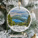 Search for grand teton national park ornaments Wyoming vacation