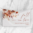 Search for fall in love banners Bridal shower