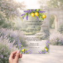 Search for lemon lavender invitations Lemons