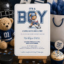 Search for hockey baby invitations For her