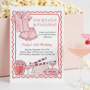 Search for pajama birthday invitations For her