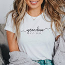 Search for grandma announcement tshirts Nana