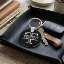 Search for monogram keychains White