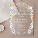 Search for pastel baby shower invitations Colorful