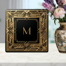 Search for black gold art deco tiles Backsplash
