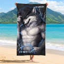Search for mens beach towels Wolf
