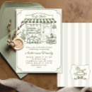 Search for brunch baby shower invitations Sage green