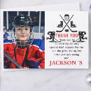 Search for hockey cards Boy