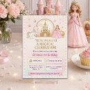 Search for unicorn 1st birthday invitations Girl