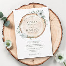 Search for rustic wedding invitations Floral