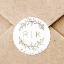 Search for monogram wedding stickers Favor