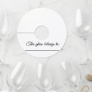 Search for stem paper rings wine wine charms Glass