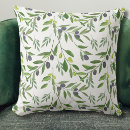 Search for olive green and gold pillows Botanical