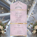 Search for pastel quinceanera invitations Elegant