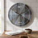 Search for chef clocks Wood