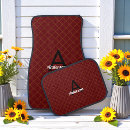 Search for tartan plaid car floor mats Red