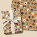 Search for bear wrapping paper Boy baby shower