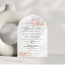 Search for spa bridal shower invitations Modern