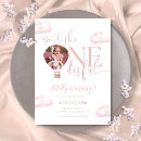 Search for hot air balloon 1st birthday invitations Girl