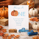 Search for our little pumpkin birthday invitations Blue plaid