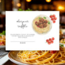 Search for spaghetti invitations Watercolor