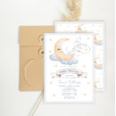 Search for moon and stars invitations Light blue