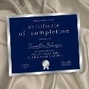 Search for certificate awards Certificate of completion
