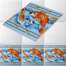 Search for fish tiles Vintage