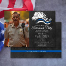 Search for law enforcement retirement invitations Modern