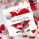 Search for golf valentines day cards Heart