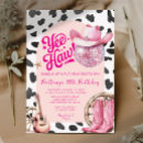 Search for western birthday invitations Pink cowgirl