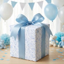 Search for chinoiserie wrapping paper Dusty blue