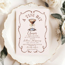 Search for martini bridal shower invitations Elegant
