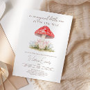 Search for mushroom baby pregnancy invitations Our little mushroom