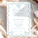 Search for blue and white bridal shower invitations Arch