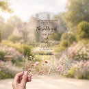 Search for acrylic wedding invitations Boho