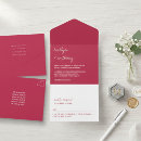 Search for magenta wedding invitations Trendy