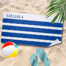 Search for bridal party beach towels Striped