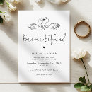 Search for swan wedding invitations Minimalist