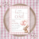 Search for some bunny is one 1st birthday invitations Easter