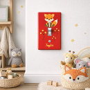 Search for woodland animals nursery light switch covers Rustic