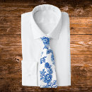 Search for royal blue and white ties For him