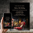 Search for red high heels invitations Champagne