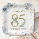 Search for 85th birthday plates Elegant