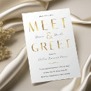 Search for meet and greet invitations Business event