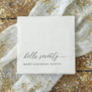 Search for 70th birthday napkins Elegant