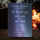 Search for outer space wedding invitations Night sky